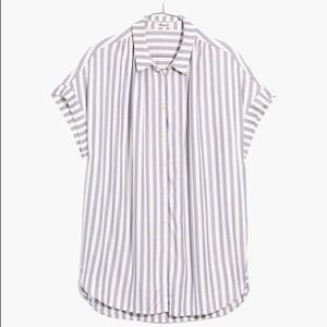 Madewell Central Shirt in Pompano Stripe